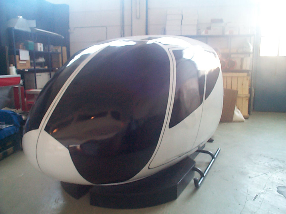 Mock Up Helikopter