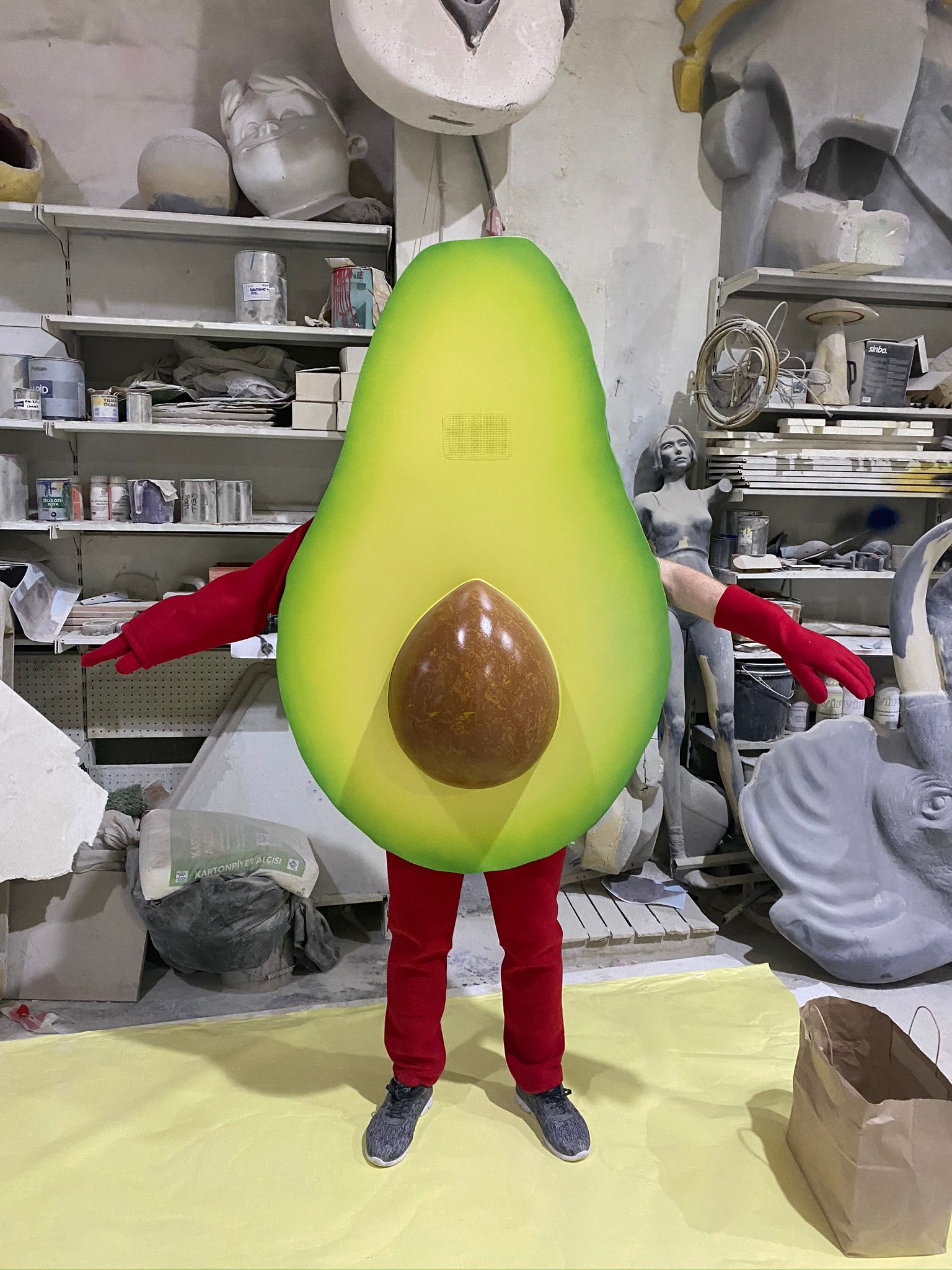 Avokado Maskot 1