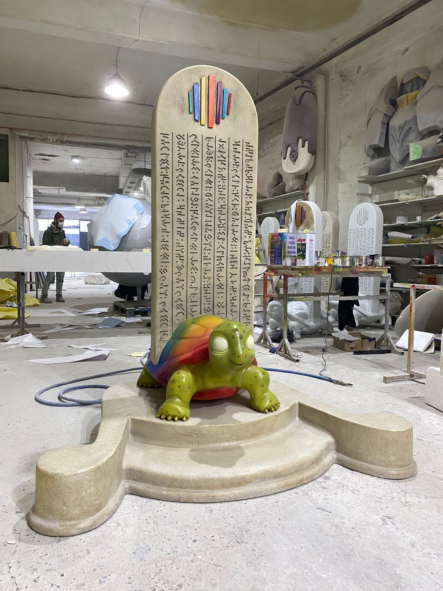 Kaplumbaga Heykeli 2